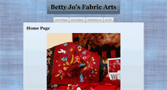 Desktop Screenshot of bjfabricartist.com